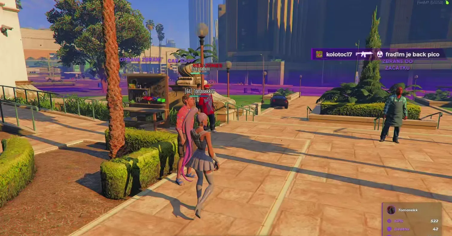 VeloPVP in-game screenshot